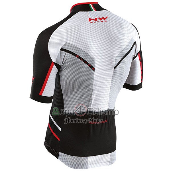 Northwave Ropa Ciclismo Culotte Corto 2017 Hombre Mangas Cortas Blanco