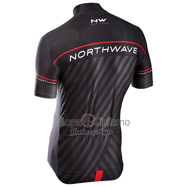 Northwave Ropa Ciclismo Culotte Corto 2017 Hombre Mangas Cortas Negro
