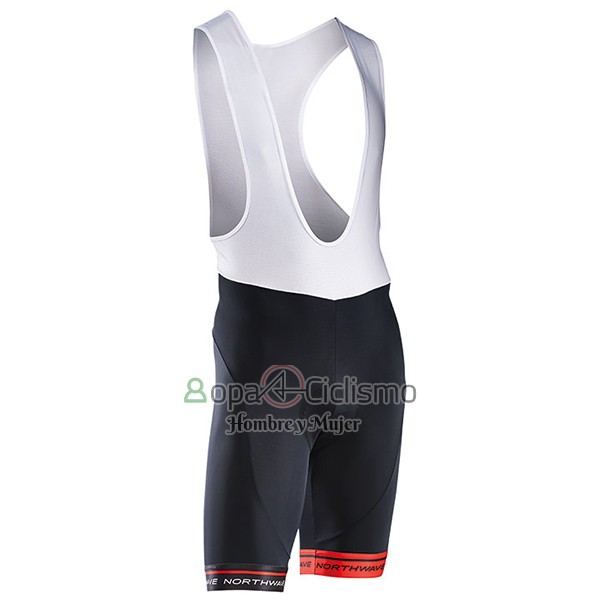 Northwave Ropa Ciclismo Culotte Corto 2017 Hombre Mangas Cortas Rojo y Blanco