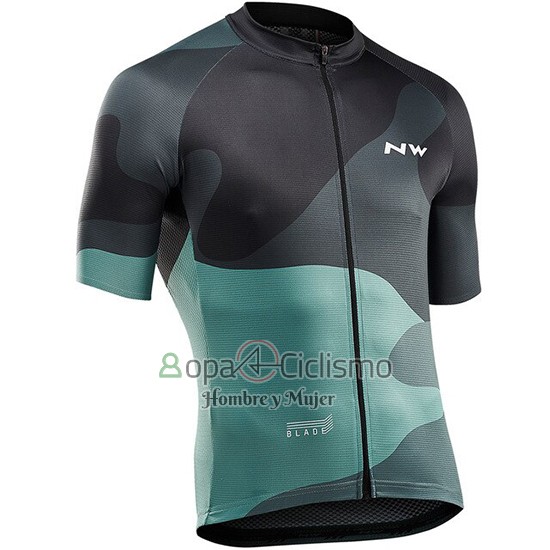 Northwave Ropa Ciclismo Culotte Corto 2019 Hombre Mangas Cortas Verde
