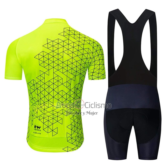 Northwave Ropa Ciclismo Culotte Corto 2020 Hombre Mangas Cortas AMarillo