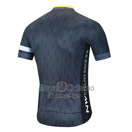 Northwave Ropa Ciclismo Culotte Corto 2020 Hombre Mangas Cortas Gris Negro Blanco