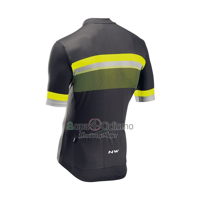 Northwave Ropa Ciclismo Culotte Corto 2021 Hombre Mangas Cortas AMarillo