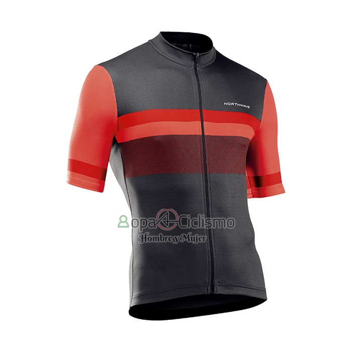 Northwave Ropa Ciclismo Culotte Corto 2021 Hombre Mangas Cortas Rojo