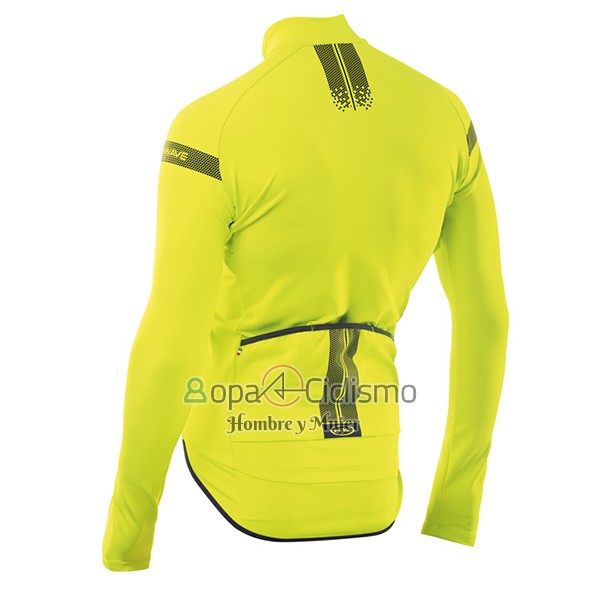 Northwave Ropa Ciclismo Culotte Largo 2017 Hombre Mangas Largas AMarillo