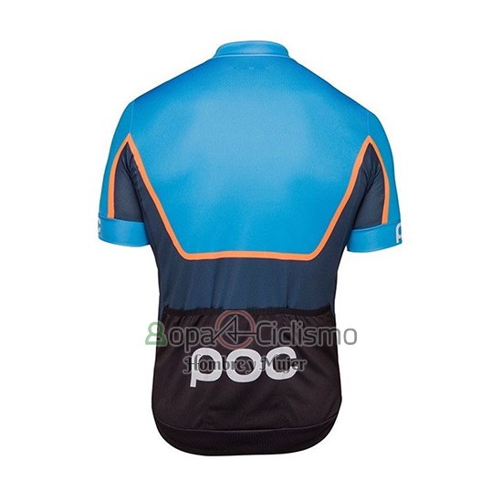 Poc Essential Road Block Ropa Ciclismo Culotte Corto 2018 Hombre Mangas Cortas Azul