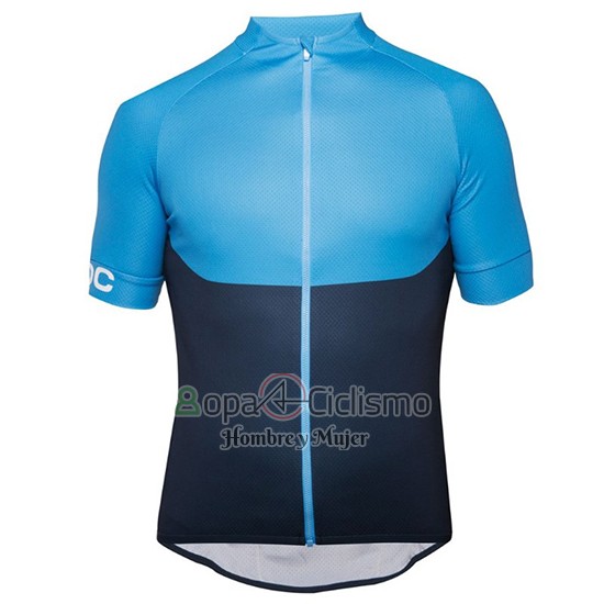 Poc Essential XC Ropa Ciclismo Culotte Corto 2018 Hombre Mangas Cortas Azul