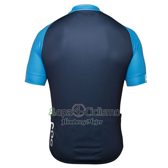 Poc Essential XC Ropa Ciclismo Culotte Corto 2018 Hombre Mangas Cortas Azul