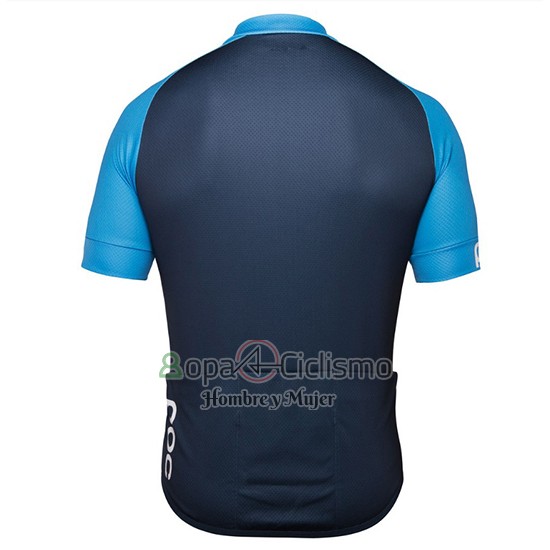 Poc Essential XC Ropa Ciclismo Culotte Corto 2018 Hombre Mangas Cortas Azul y Negro