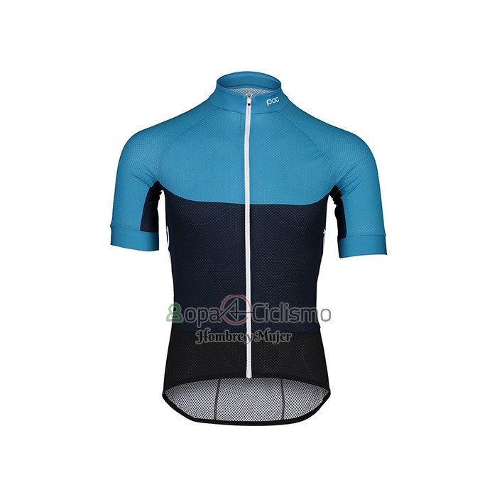 Poc Ropa Ciclismo Culotte Corto 2021 Hombre Mangas Cortas Azul