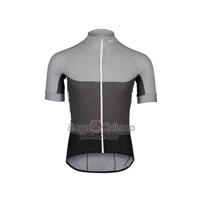 Poc Ropa Ciclismo Culotte Corto 2021 Hombre Mangas Cortas Gris