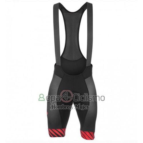 Pinarello Ropa Ciclismo Culotte Corto 2016 Hombre Mangas Cortas Negro y Rojo