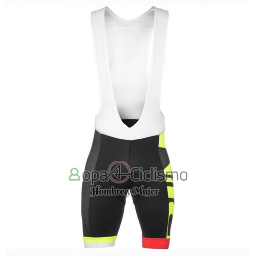 Pinarello Ropa Ciclismo Culotte Corto 2016 Hombre Mangas Cortas Rojo y AMarillo