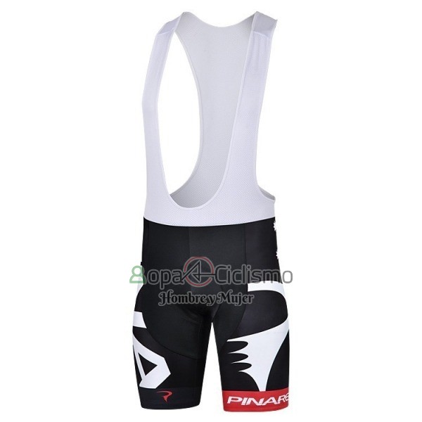 Pinarello Ropa Ciclismo Culotte Corto 2018 Hombre Mangas Cortas Blanco Rojo