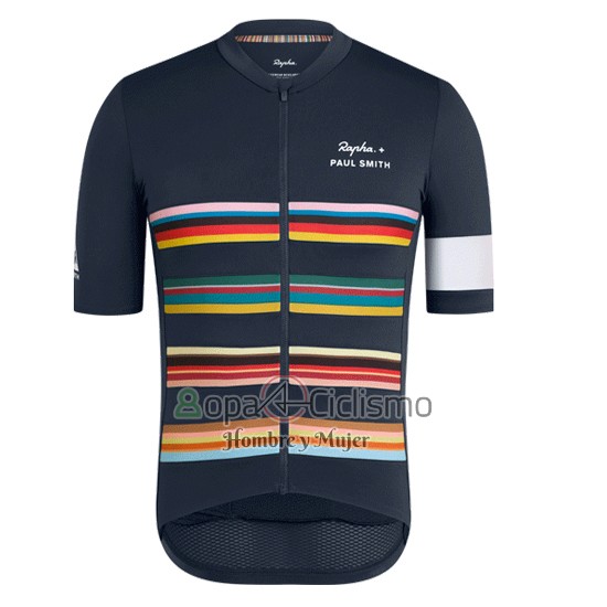 Paul Smith Rapha Ropa Ciclismo Culotte Corto 2019 Hombre Mangas Cortas APagado Azul