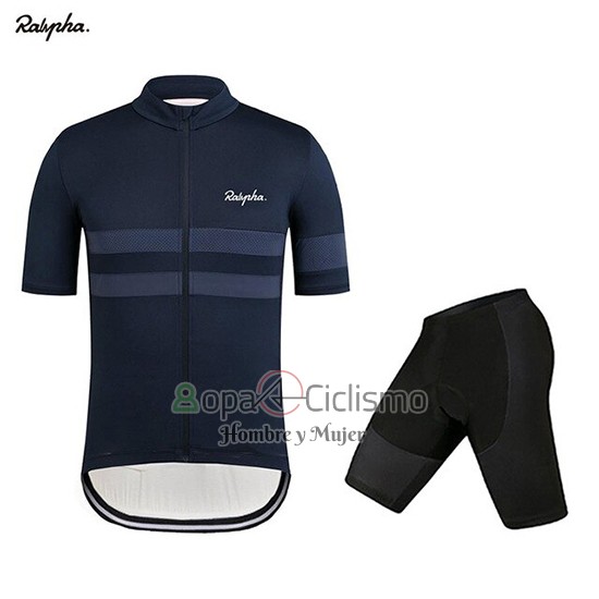 Rapha Ropa Ciclismo Culotte Corto 2019 Hombre Mangas Cortas APagado Azul