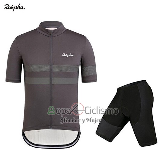 Rapha Ropa Ciclismo Culotte Corto 2019 Hombre Mangas Cortas APagado Gris