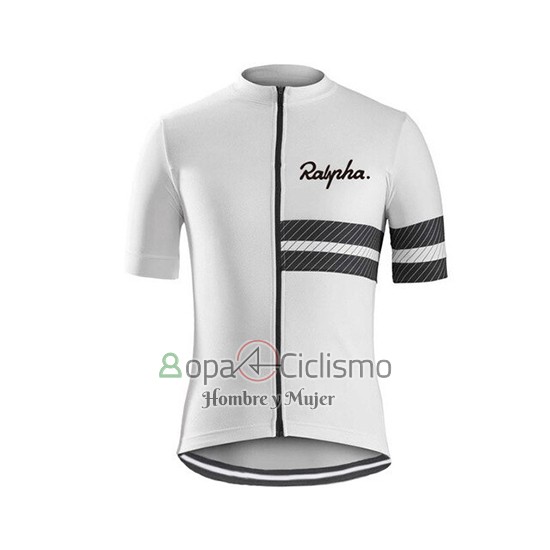 Rapha Ropa Ciclismo Culotte Corto 2019 Hombre Mangas Cortas Blanco Negro