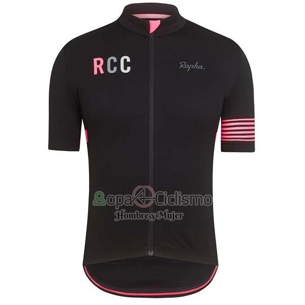 Rapha Ropa Ciclismo Culotte Corto 2019 Hombre Mangas Cortas Negro Rosa