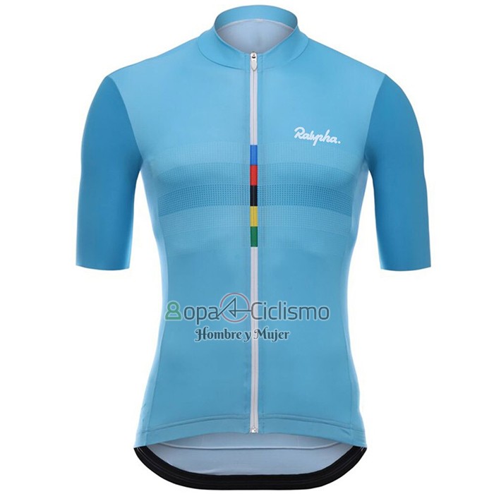 Rapha Ropa Ciclismo Culotte Corto 2020 Hombre Mangas Cortas Azul Claro