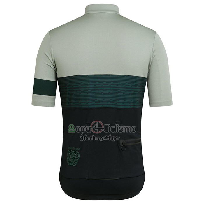 Rapha Ropa Ciclismo Culotte Corto 2021 Hombre Mangas Cortas Luz Verde