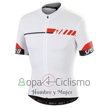 Specialized Ropa Ciclismo Culotte Corto 2015 Hombre Mangas Cortas Blanco