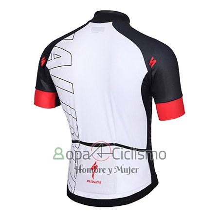 Specialized Ropa Ciclismo Culotte Corto 2015 Hombre Mangas Cortas Negro y Blanco