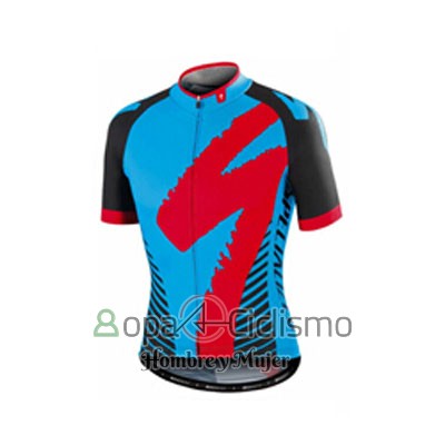 Specialized Ropa Ciclismo Culotte Corto 2016 Hombre Mangas Cortas Azul y Negro