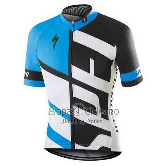 Specialized Ropa Ciclismo Culotte Corto 2016 Hombre Mangas Cortas Blanco y Azur