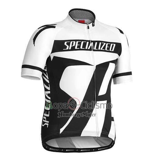 Specialized Ropa Ciclismo Culotte Corto 2016 Hombre Mangas Cortas Blanco y Gris