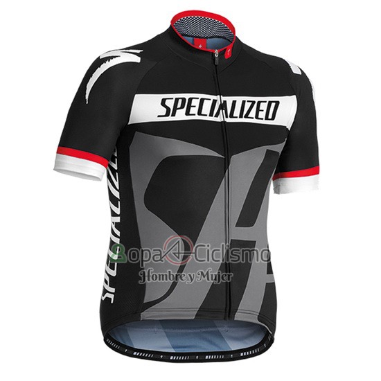Specialized Ropa Ciclismo Culotte Corto 2016 Hombre Mangas Cortas Gris