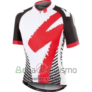 Specialized Ropa Ciclismo Culotte Corto 2016 Hombre Mangas Cortas Gris y Blanco