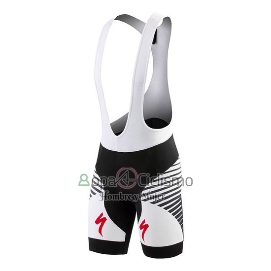 Specialized Ropa Ciclismo Culotte Corto 2016 Hombre Mangas Cortas Gris y Blanco