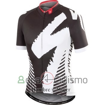 Specialized Ropa Ciclismo Culotte Corto 2016 Hombre Mangas Cortas Negro y Gris