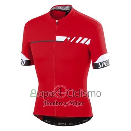 Specialized Ropa Ciclismo Culotte Corto 2016 Hombre Mangas Cortas Profundo Rojo