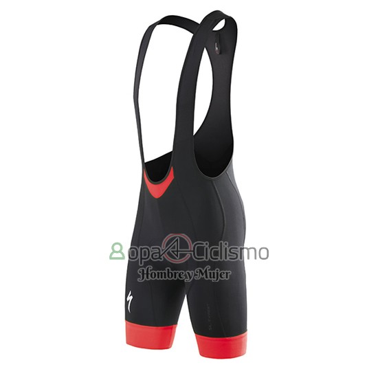 Specialized Ropa Ciclismo Culotte Corto 2016 Hombre Mangas Cortas Rojo Blanco Negro