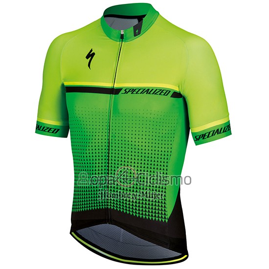 Specialized Ropa Ciclismo Culotte Corto 2018 Hombre Mangas Cortas AMarillo Verde Negro