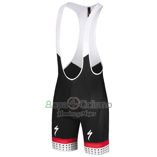 Specialized Ropa Ciclismo Culotte Corto 2018 Hombre Mangas Cortas Blanco Rojo