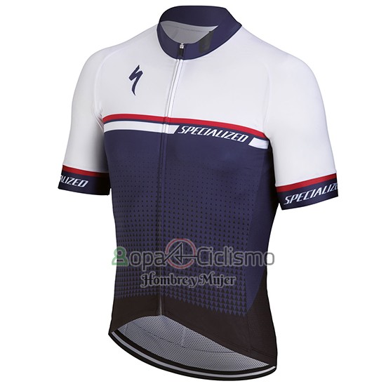 Specialized Ropa Ciclismo Culotte Corto 2018 Hombre Mangas Cortas Blanco Violeta