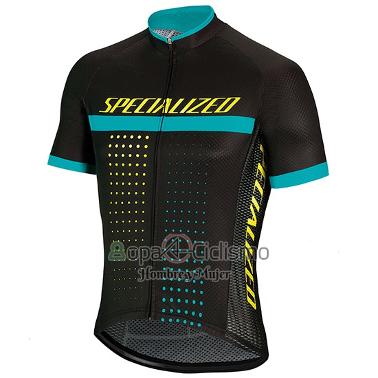 Specialized Ropa Ciclismo Culotte Corto 2018 Hombre Mangas Cortas Negro Azul