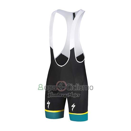 Specialized Ropa Ciclismo Culotte Corto 2018 Hombre Mangas Cortas Negro Azul AMarillo