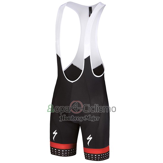 Specialized Ropa Ciclismo Culotte Corto 2018 Hombre Mangas Cortas Negro Blanco Rojo