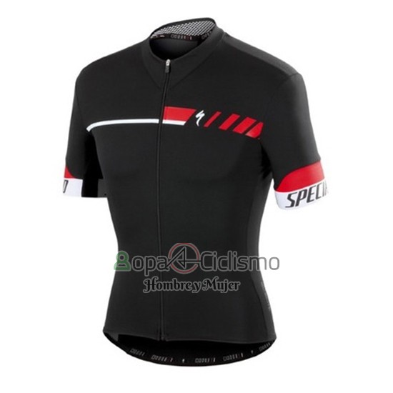 Specialized Ropa Ciclismo Culotte Corto 2018 Hombre Mangas Cortas Negro Rojo Blanco