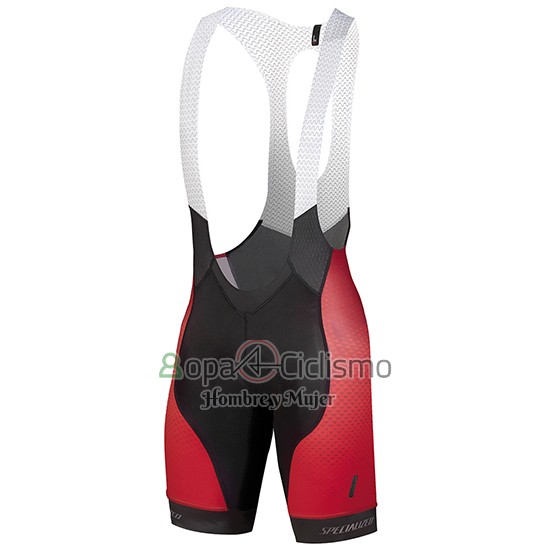 Specialized Ropa Ciclismo Culotte Corto 2018 Hombre Mangas Cortas Rojo Blanco Negro