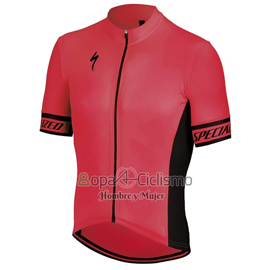 Specialized Ropa Ciclismo Culotte Corto 2018 Hombre Mangas Cortas Rosa Negro