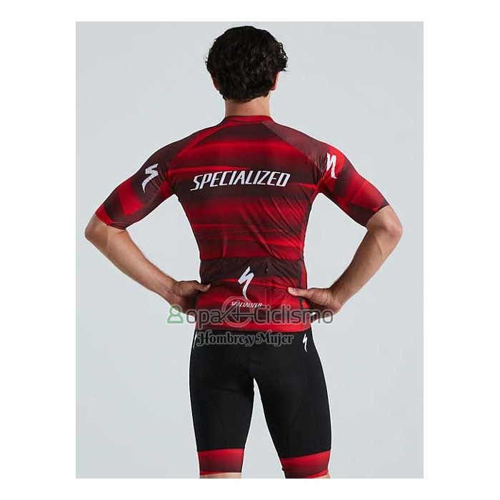 Specialized Ropa Ciclismo Culotte Corto 2021 Hombre Mangas Cortas Rojo