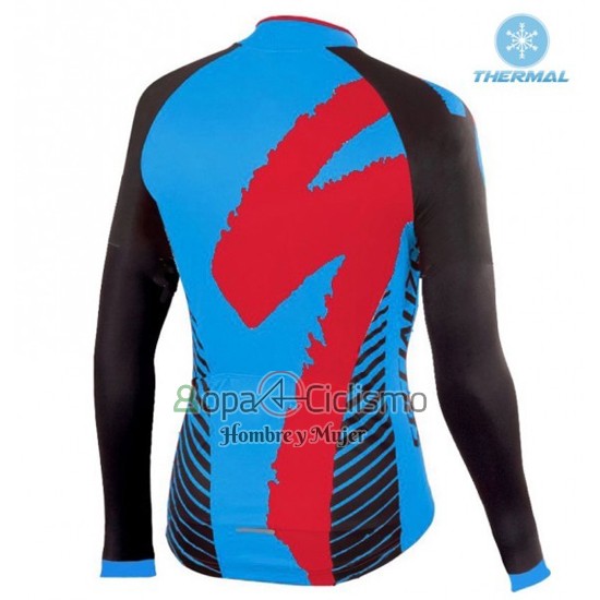 Specialized Ropa Ciclismo Culotte Largo 2016 Hombre Mangas Largas Negro y Azul