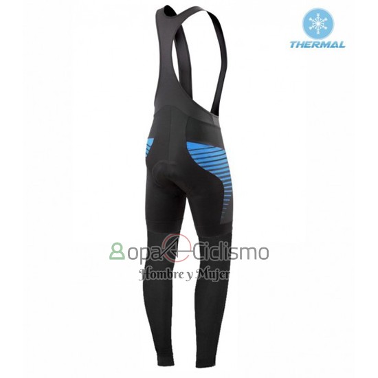 Specialized Ropa Ciclismo Culotte Largo 2016 Hombre Mangas Largas Negro y Azul