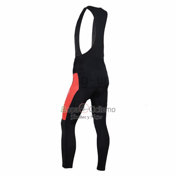 Specialized Ropa Ciclismo Culotte Largo 2016 Hombre Mangas Largas Negro y Naranja