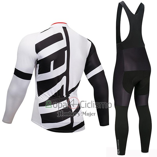 Specialized Ropa Ciclismo Culotte Largo 2019 Hombre Mangas Largas Negro Blanco